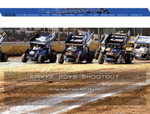 Tablet Screenshot of krikkeboysrace.com